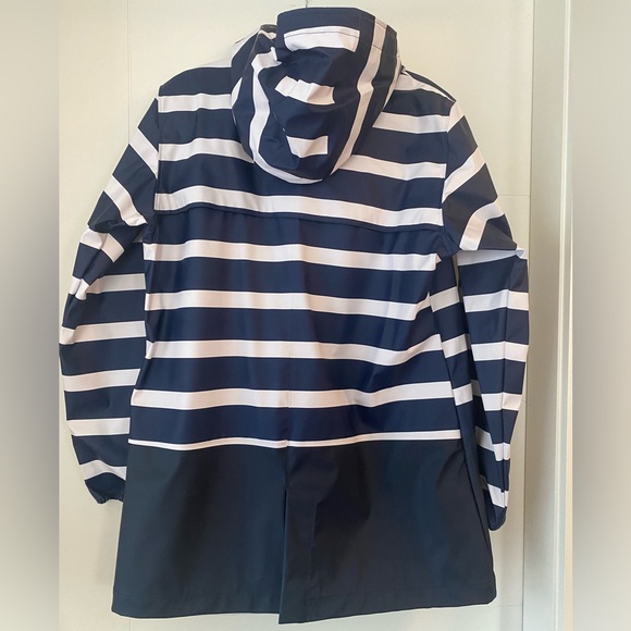 Herschel “Rainwear parka - border stripe peacoat” - Picture 2 of 9